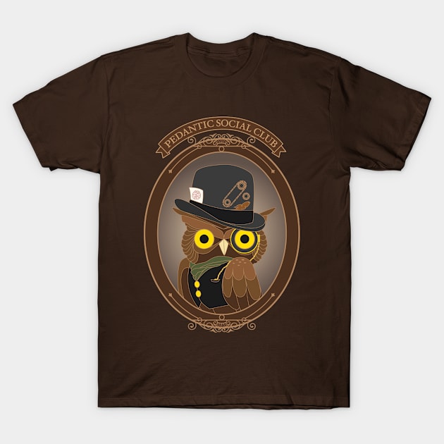 Pedantic Social Club T-Shirt by Plan8